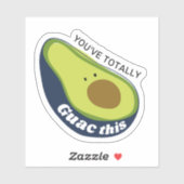 Je hebt deze vinyl Sticker helemaal geguac (Vel)