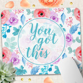 Je hebt deze Waterverf Motivatie prijsopgave Muismat