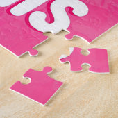 Je hebt deze woorden in roze legpuzzel (Zijkant)