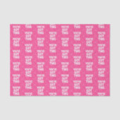 Je hebt deze woorden in roze tissuepapier (Voorkant)