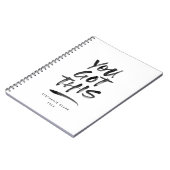 Je hebt dit aangepaste Notitieboek voor kleurspira (Linkerzijde)