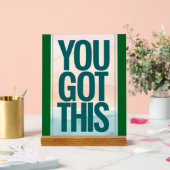 Je hebt dit acryl bord (Huwelijk)