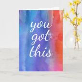 Je hebt dit al snel goed gedaan voor moedige empat kaart (Gele Bloem)