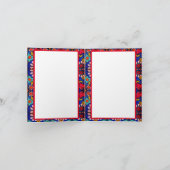 Je hebt dit, bloemen, dageraad, rozen, griezelig kaart (Binnen)