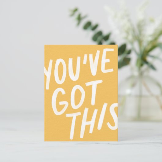 Je hebt dit briefkaart (Staand voorkant)