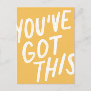 Je hebt dit briefkaart