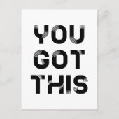 Je hebt dit briefkaart (Voorkant)