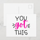 Je hebt dit briefkaart (Voorkant / Achterkant)