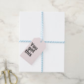 Je hebt dit - cadeaulabel (Met Touw)
