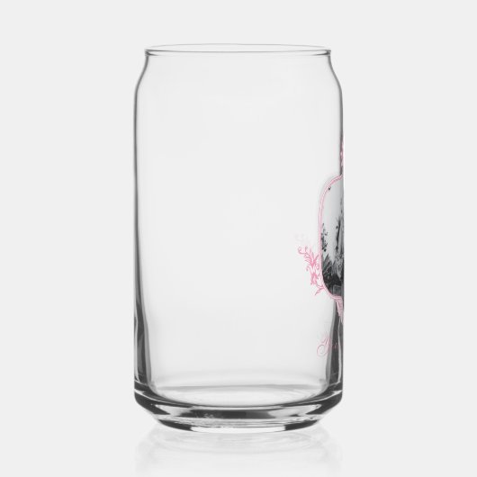 Je hebt dit - de witte lotus blikvorm glas (Rechts)