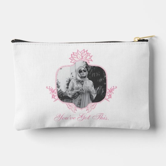 Je hebt dit - de witte lotus etui (Achterkant)