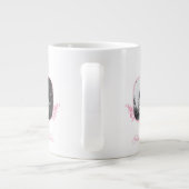 Je hebt dit - de witte lotus grote koffiekop (Achterkant)