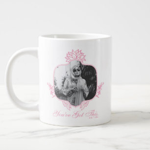 Je hebt dit - de witte lotus grote koffiekop