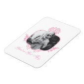 Je hebt dit - de witte lotus magneet (Linkerzijde)