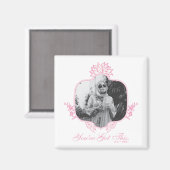 Je hebt dit - de witte lotus magneet (Voorkant / Achterkant)