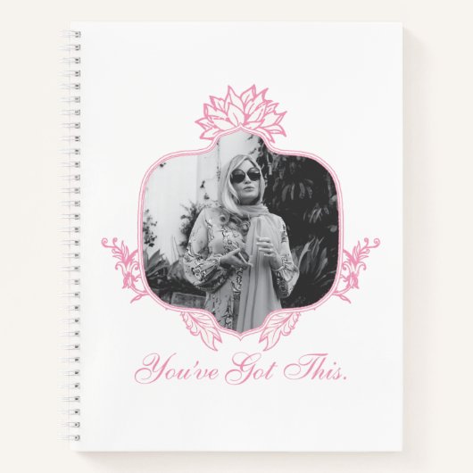 Je hebt dit - de witte lotus notitieboek (Voorkant)