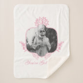 Je hebt dit - de witte lotus sherpa deken (Voorkant)