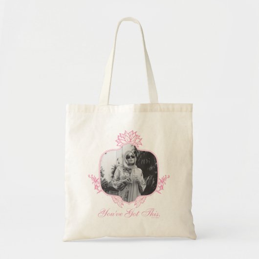 Je hebt dit - de witte lotus tote bag