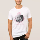 Je hebt dit - de witte lotus Tri-Blend shirt (Voorkant)