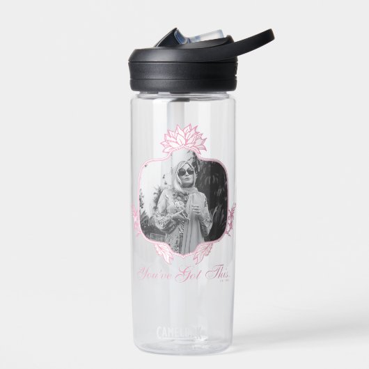 Je hebt dit - de witte lotus waterfles (Links)