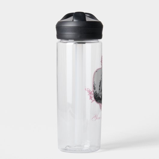 Je hebt dit - de witte lotus waterfles (Voorkant)