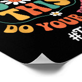 Je hebt dit gesteente op de Test State Test Day Poster (Hoek)