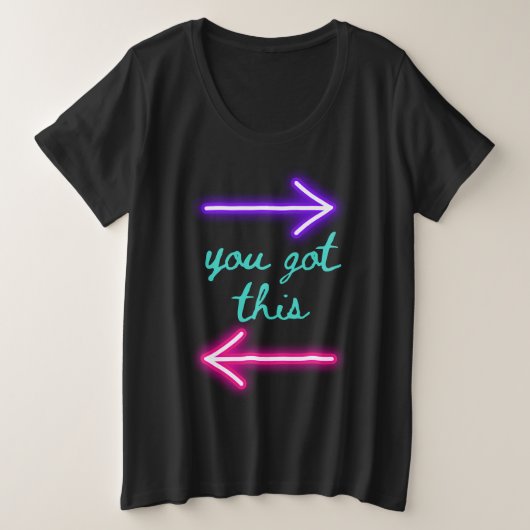 Je hebt dit grote maat t-shirt (Design voorkant)
