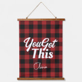 Je hebt dit hangend wandkleed (Voorkant)