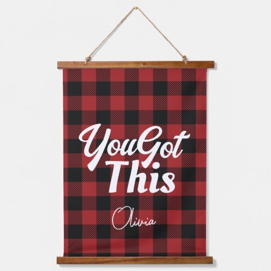 Je hebt dit hangend wandkleed (Voorkant)