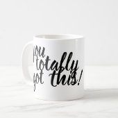 Je hebt dit helemaal begrepen! koffiemok (Voorkant links)