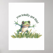 Je hebt dit helemaal! Hoogwaardig posterpapier (ma Poster (Voorkant)