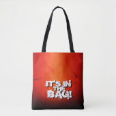 Je hebt dit, het zit in de tas! tote bag (Voorkant)