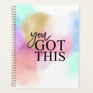 Je hebt dit Inspirerend citaat en Waterverven Planner