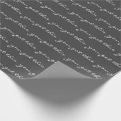 Je hebt dit Inspirerend citaat zwart wit Cadeaupapier (Hoek)