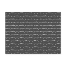 Je hebt dit Inspirerend Pattern Black White