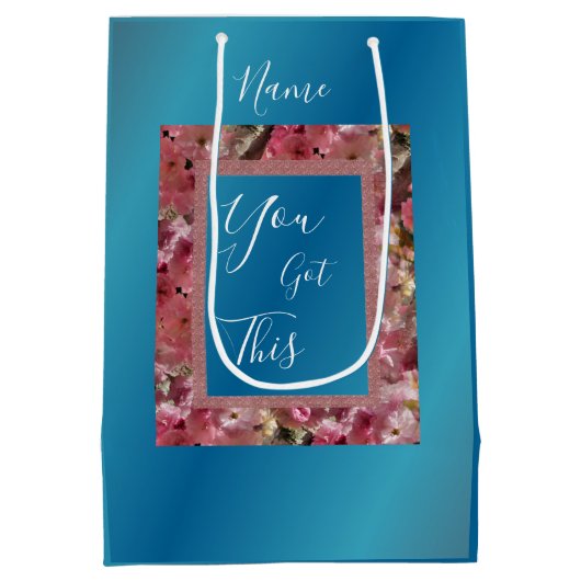 Je hebt dit Inspirerend persoonlijk Medium Cadeauzakje (Achterkant)