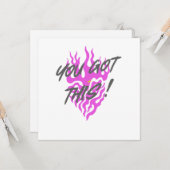 JE HEBT DIT KAART (Voorkant / Achterkant in situ)