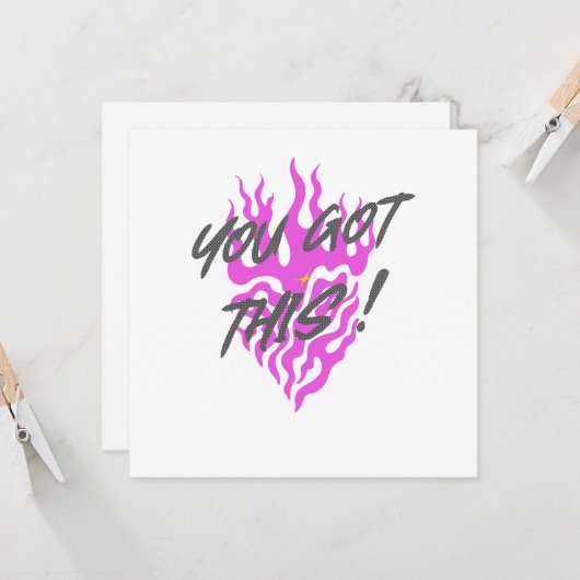 JE HEBT DIT KAART (Voorkant / Achterkant in situ)