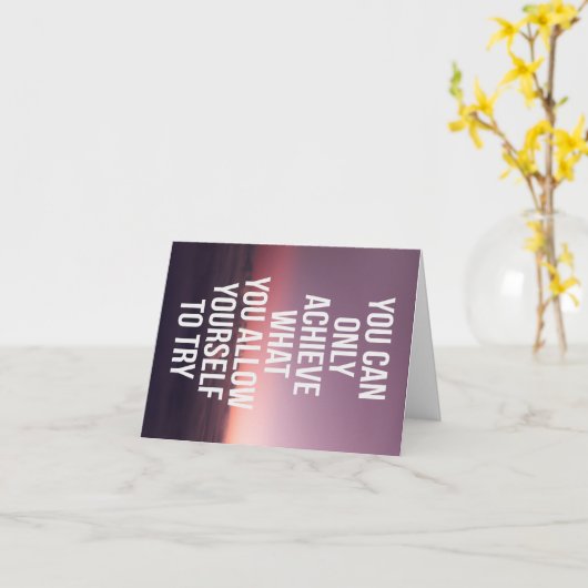 Je hebt dit! kaart (Gele Bloem)