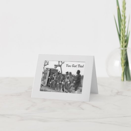 Je hebt dit kaartontwerp kaart (Voorkant)