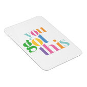 Je hebt dit kleurrijke Inspirerend Magneet (Rechterzijde)