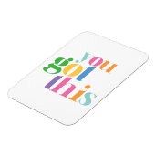 Je hebt dit kleurrijke Inspirerend Magneet (Linkerzijde)