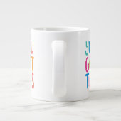 Je hebt dit 😁 koffiespecialiteit mok (Achterkant)