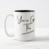 "Je hebt dit" - Motivatie Mok (Links)