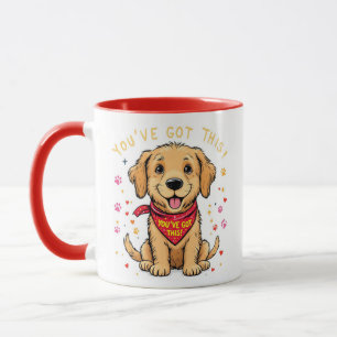 Je hebt dit! Motivatie puppy Mok