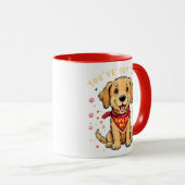 Je hebt dit! Motivatie puppy Mok (Voorkant rechts)