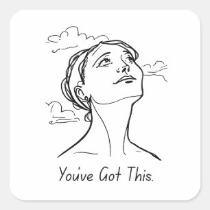 Je hebt dit - Motivatie Sticker