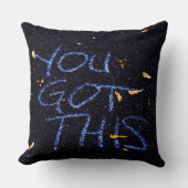 Je hebt dit, Motivation Motivation Aanmoediging Kussen (Voorkant)