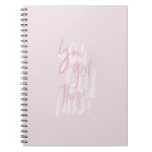 Je hebt dit notebook notitieboek (Voorkant)