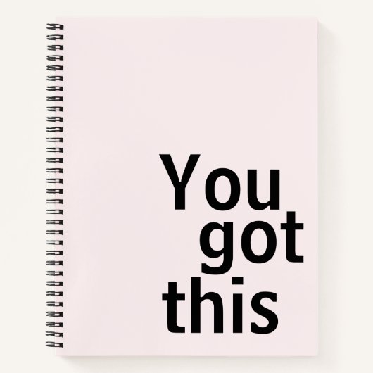 Je hebt dit... notitieboek (Voorkant)